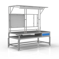 Mechanicznie regulowany stół spawalniczy