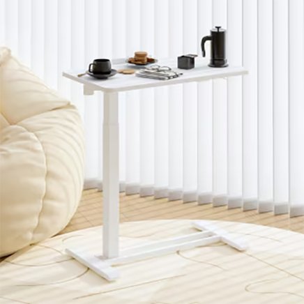 Stół biurowy i roboczy z regulacją wysokości H3 White