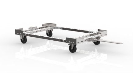 Wózek na palety EURO z dyszlem 24021102