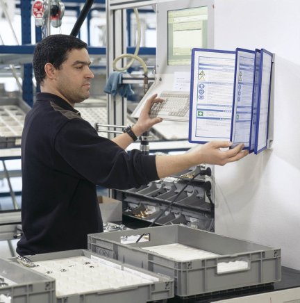 Uchwyt ścienny na arkusze VARIO WALL 5 - 4