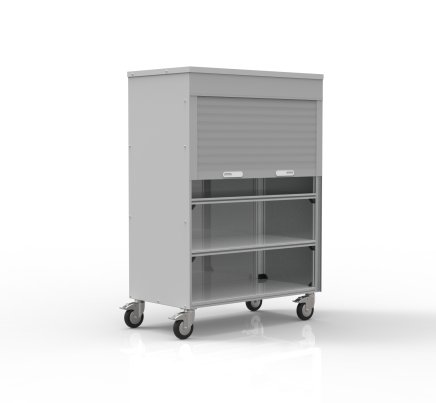 Regałowy wózek z roletą 24110410 - 3