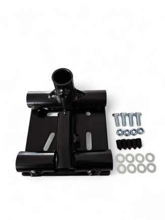 Uchwyt narożny do kół z płytką MT-5139C_BK - 2