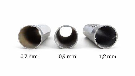Rura stalowa ECCO PP-1120MG o grubości ścianki 1,2 mm – kolor szary - 2