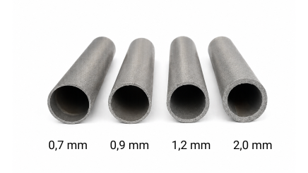 Rura stalowa ECCO PP-1120EG o grubości ścianki 1,2 mm – kolor szary - 2